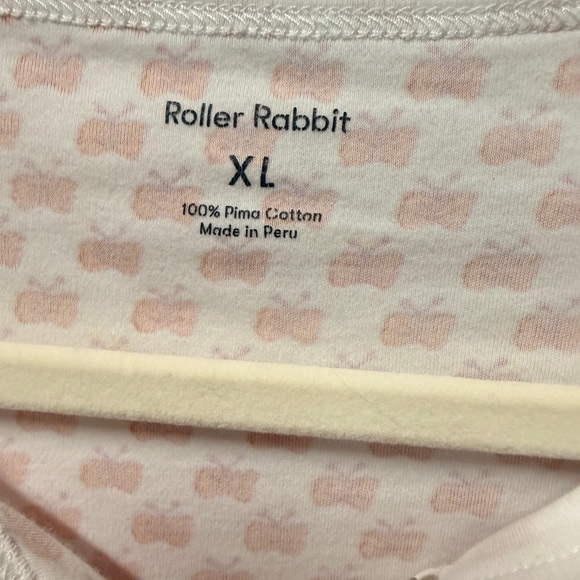 Roller Rabbit Butterfly PJ’s XL - Picture 4 of 4